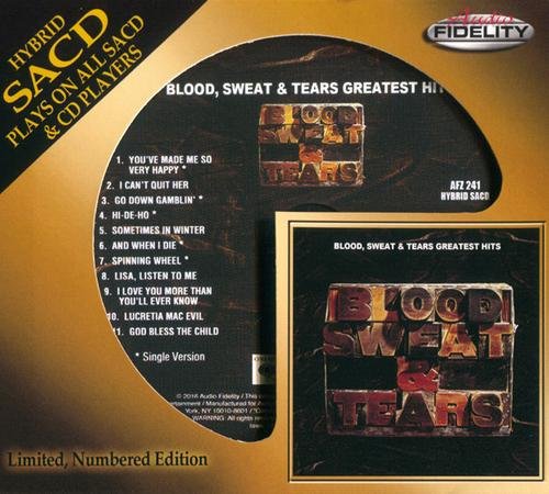 Blood, Sweat & Tears - Greatest Hits (2016) [CD Rip]