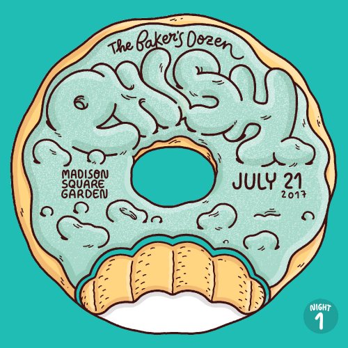 Phish - 2017-07-21 "Baker's Dozen - Night 1" Madison Square Garden, NYC (2017)