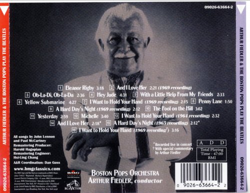 Arthur Fiedler and The Boston Pops Orchestra - Play The Beatles (2000)