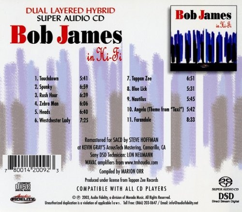 Bob James - In Hi-Fi (2003) [SACD]