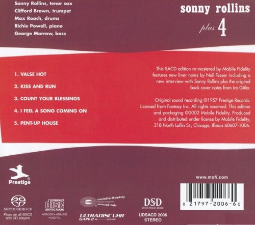 Sonny Rollins - Plus 4 (1956) [2003 SACD]