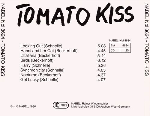 Tomato Kiss - Tomato Kiss (1986)