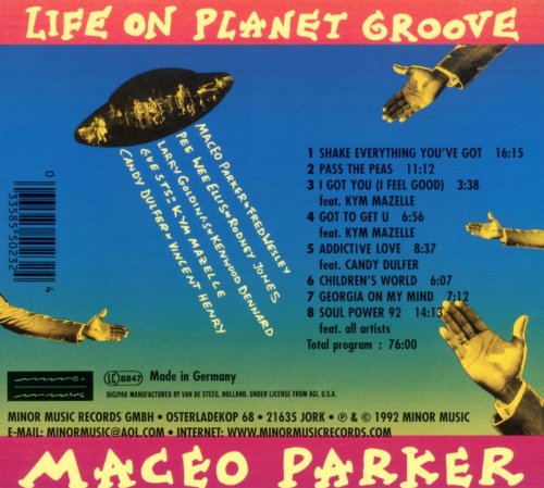 Maceo Parker - Life on Planet Groove (1992), 320 Kbps