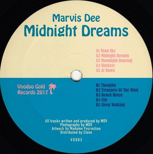 Marvis Dee - Midnight Dreams (2017) Vinyl