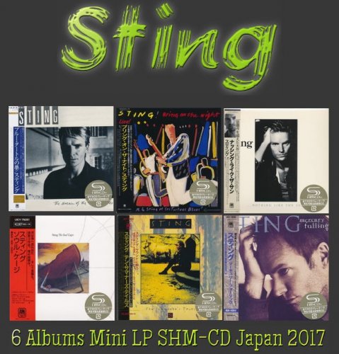 Sting - 6 Albums Mini LP SHM-CD (2017) CD-Rip