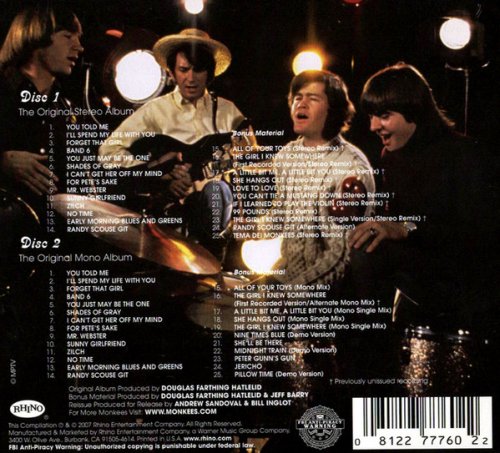The Monkees - Headquarters (2CD Deluxe Edition) (2007)