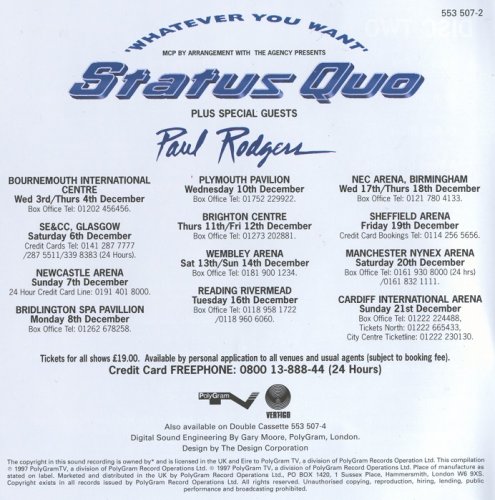 Status Quo - Whatever You Want: The Very Best Of ... (1997)