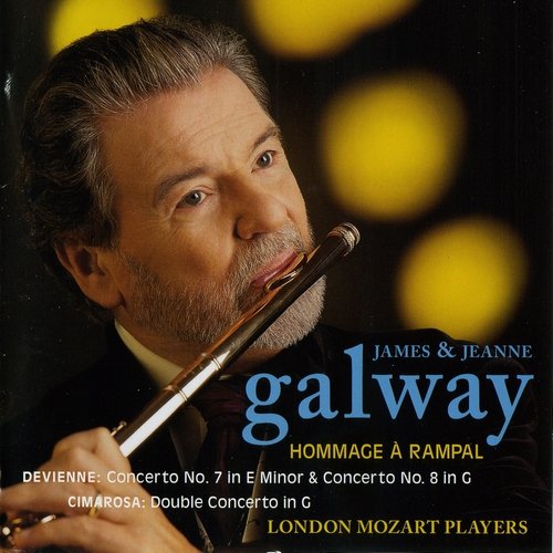 James & Jeanne Galway, London Mozart Players - Hommage a Rampal - Devienne, Cimarosa: Flute Concertos (2001)