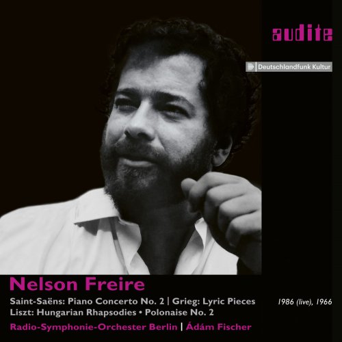Nelson Freire - Nelson Freire plays Saint-Saëns' Piano Concerto No. 2 and Piano Works by Grieg & Liszt (2017) [Hi-Res]