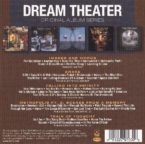 Dream Theater - Original Album Series (Box Set 5 Cd) (2011)
