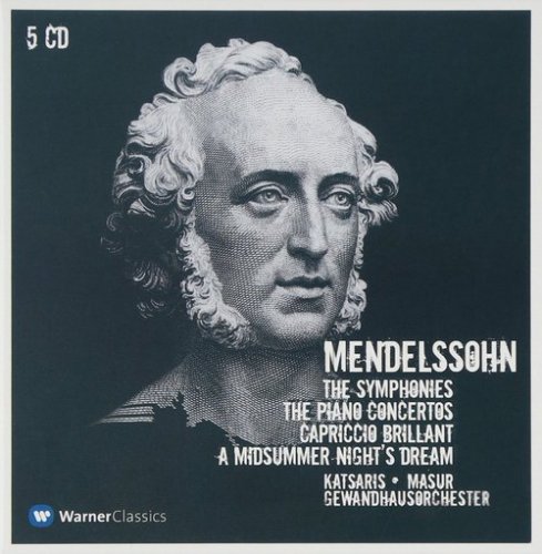 Gewandhausorchester, Kurt Masur - Felix Mendelssohn - Orchestral Works (5CD) (2006)