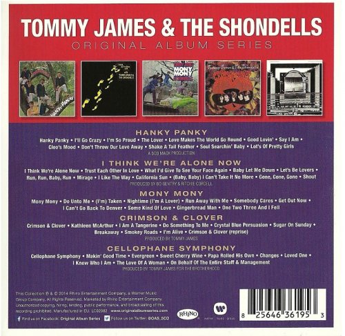 Tommy James & The Shondells - Original Album Series (2014)