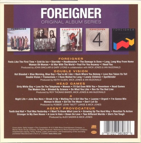 Foreigner - Original Album Series (5CD Boxset) (2009)