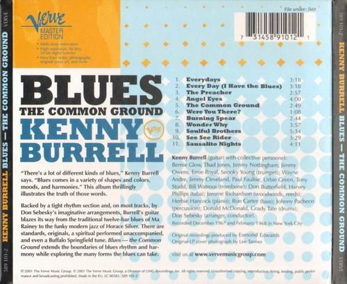 Kenny Burrell - Blues-The Common Ground (1968) CD Rip