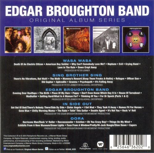 Edgar Broughton Band - Original Album Series [5CD Box Set] (2014)