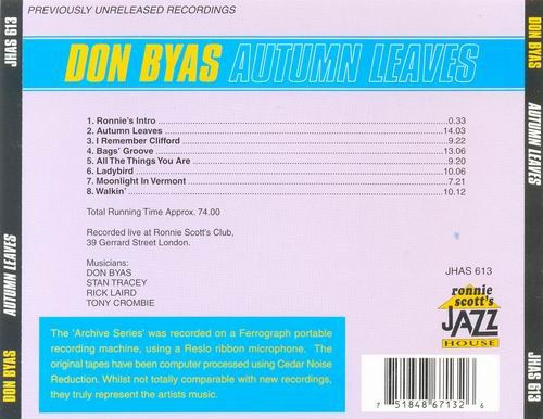 Don Byas - Autumn Leaves (1965)