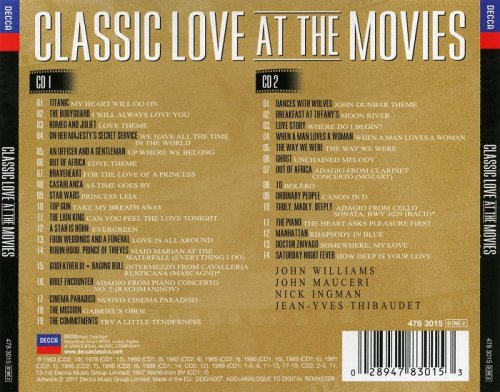 VA - Classic Love At The Movies [2CD] (2011)