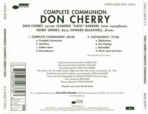 Don Cherry - Complete Communion (1966)