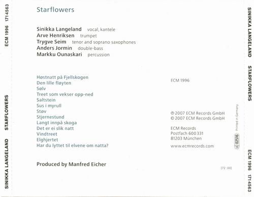 Sinikka Langeland - Starflowers (2007)