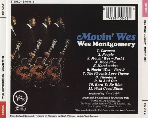 Wes Montgomery - Movin' Wes (1965)