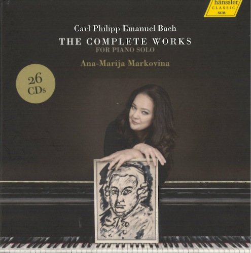 Ana-Marija Markovina - C.P.E. Bach - The Complete Works for Piano Solo (26CD) (2014) CD-Rip