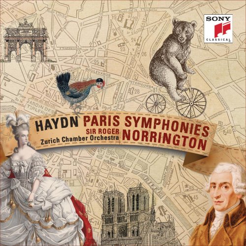 Sir Roger Norrington & Zürcher Kammerorchester - Haydn: The Paris Symphonies (2015) [Hi-Res]