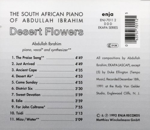 Abdullah Ibrahim – Desert Flowers (1991)