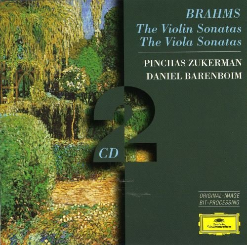 Pinchas Zukerman, Daniel Barenboim - Brahms: Violin and viola sonatas (1998)