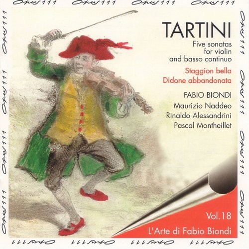 Fabio Biondi - Tartini: Five Sonatas for Violine and Basso Continuo (1992)
