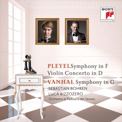Luca Bizzozero - Pleyel: Symphony in F & Violin Concerto in D - Vanhal: Symphony in G (2015) [Hi-Res]