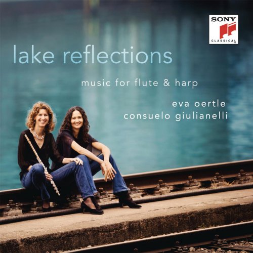 Eva Oertle & Consuelo Giulianelli - Lake Reflections - Music for Flute & Harp (2015) [Hi-Res]