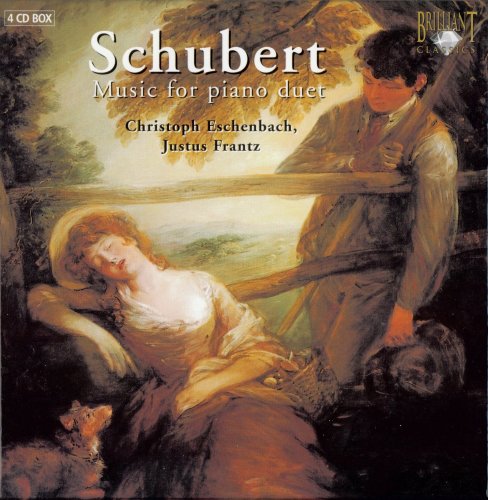 Christoph Eschenbach, Justus Frantz - Schubert: Music for Piano Duet (4 CD BOX) (2006)