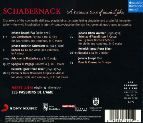 Les Passions de l'Ame - Schabernack - A Treasure Trove of Musical Jokes (2017) [CD Rip]