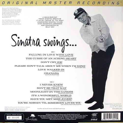 Frank Sinatra - Swing Along With Me (1961) [2008 Vinyl]