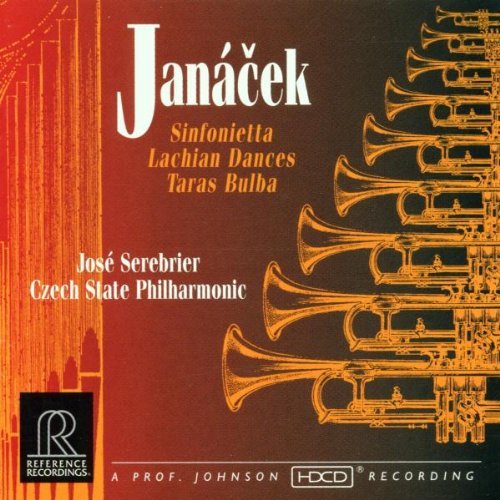 José Serebrier, Czech State Philharmonic - Janacek: Sinfonietta, Lachian Dances & Taras Bulba (1995)
