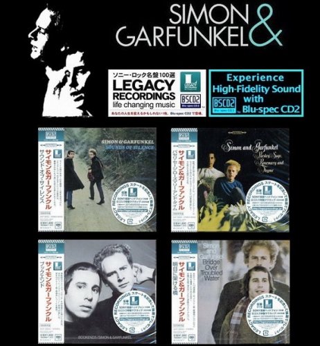 Simon & Garfunkel - 4 Blu-spec CD2 Albums Collection (2013)