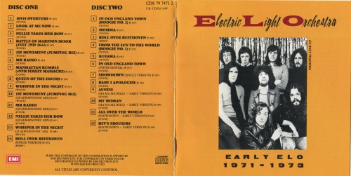 Electric Light Orchestra – Early ELO : 1971-1973 (1991)