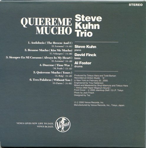 Steve Kuhn Trio - Quiereme Mucho (2000) [SACD]