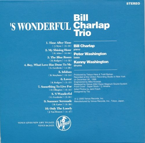 Bill Charlap Trio - 'S Wonderful (1998) [2000 SACD]