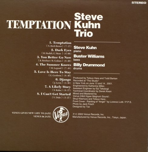 Steve Kuhn Trio ‎- Temptation (2001) [2003 SACD]