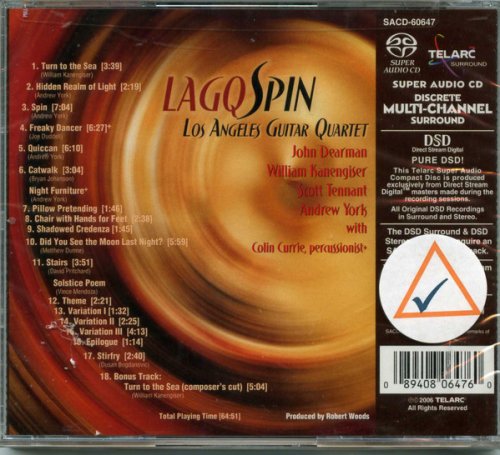 Los Angeles Guitar Quartet - Spin (2006) [SACD]