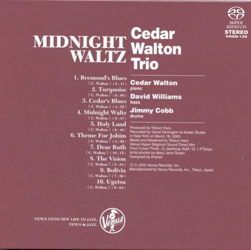 Cedar Walton Trio - Midnight Waltz (2005) [2016 SACD]