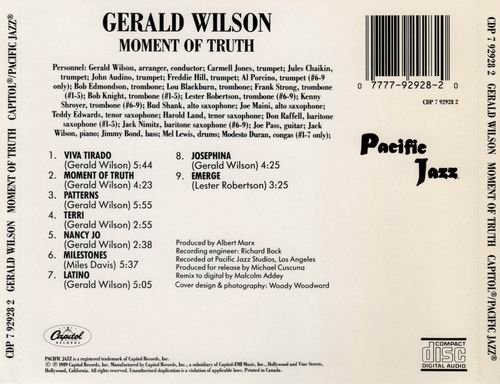 Gerald Wilson Big Band - Moment Of Truth (1989)