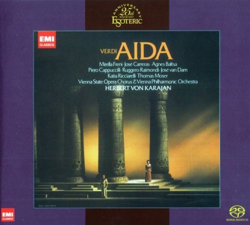 Mirella Freni, Jose Carreras, Wiener Philharmoniker, Karajan - Verdi: Aida (1980) [Japan 2012] PS3 ISO + [HDTracks]