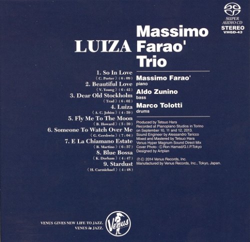 Massimo Farao Trio ‎- Luiza (2014) [SACD]