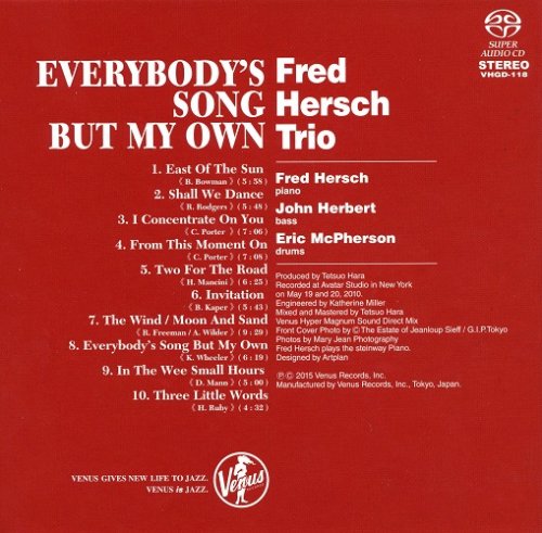 Fred Hersch Trio - Everybody's Song But My Own (2010) [2015 SACD]