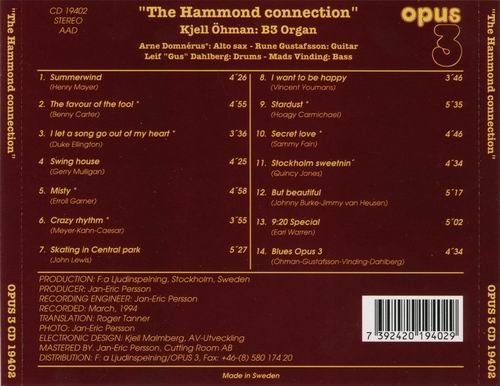 Kjell Öhman - The Hammond Connection (1994) CD Rip