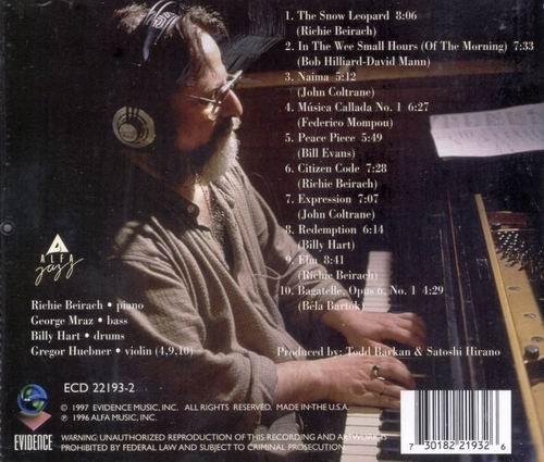 Richie Beirach Trio - The Snow Leopard (1997) CD Rip