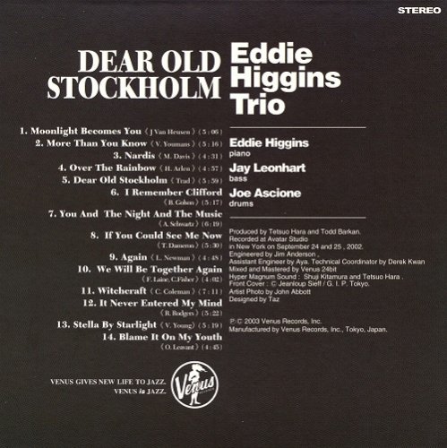 Eddie Higgins Trio - Dear Old Stockholm (2002) [SACD]