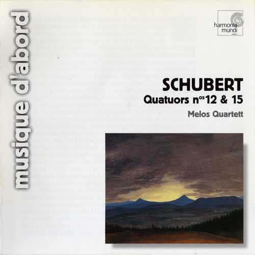 Melos Quartett - Schubert: Quatuors nos. 12 & 15 (2002)